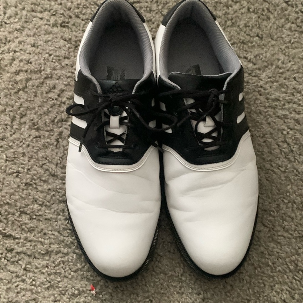 Size 12 adidas men’s golf shoes